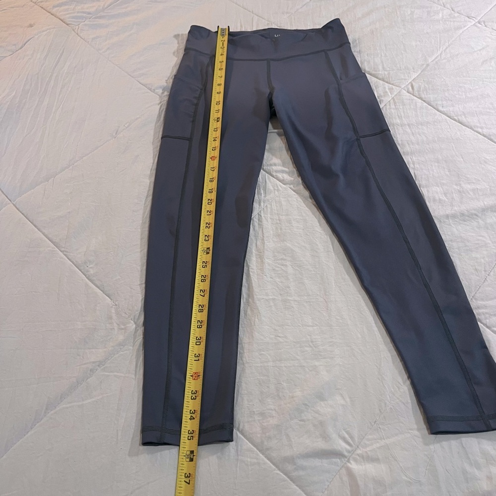 Lucky Brand Women’s Blue Athletic Leggings Size M - Picture 3 of 7